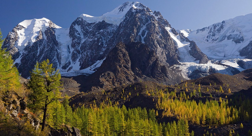 Горы в Сибирском федеральном округе