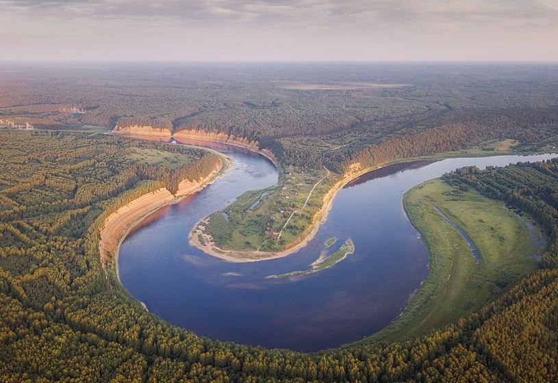 Ресурсы Вологодской области, река и лес