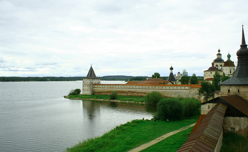 Вологодская область, история, крепость и монастырь, озеро