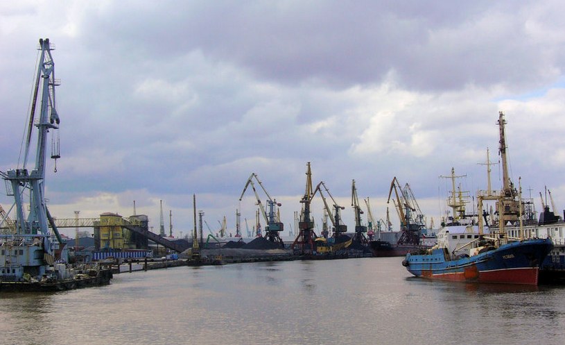 Порт города Калининград